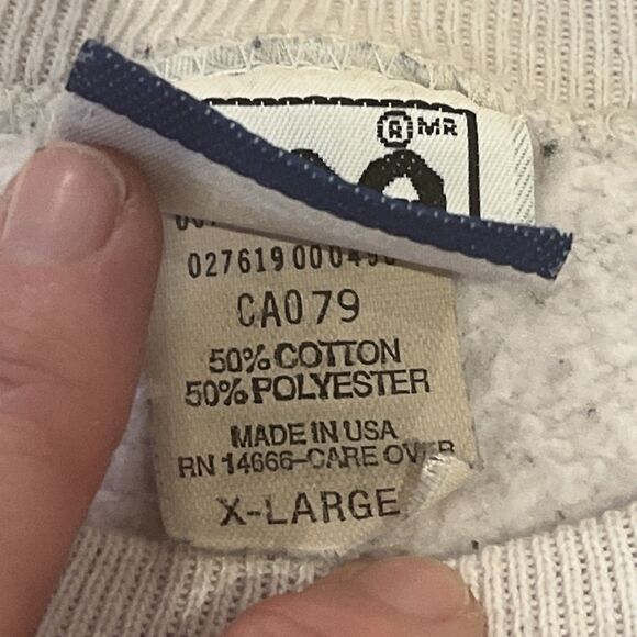 Vintage Huskies UW sweatshirt heavyweight U-DUB 90s University Washington WA XL - Picture 4 of 13